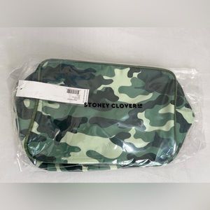 Stoney Clover Lane Camouflage Cosmetic Bag